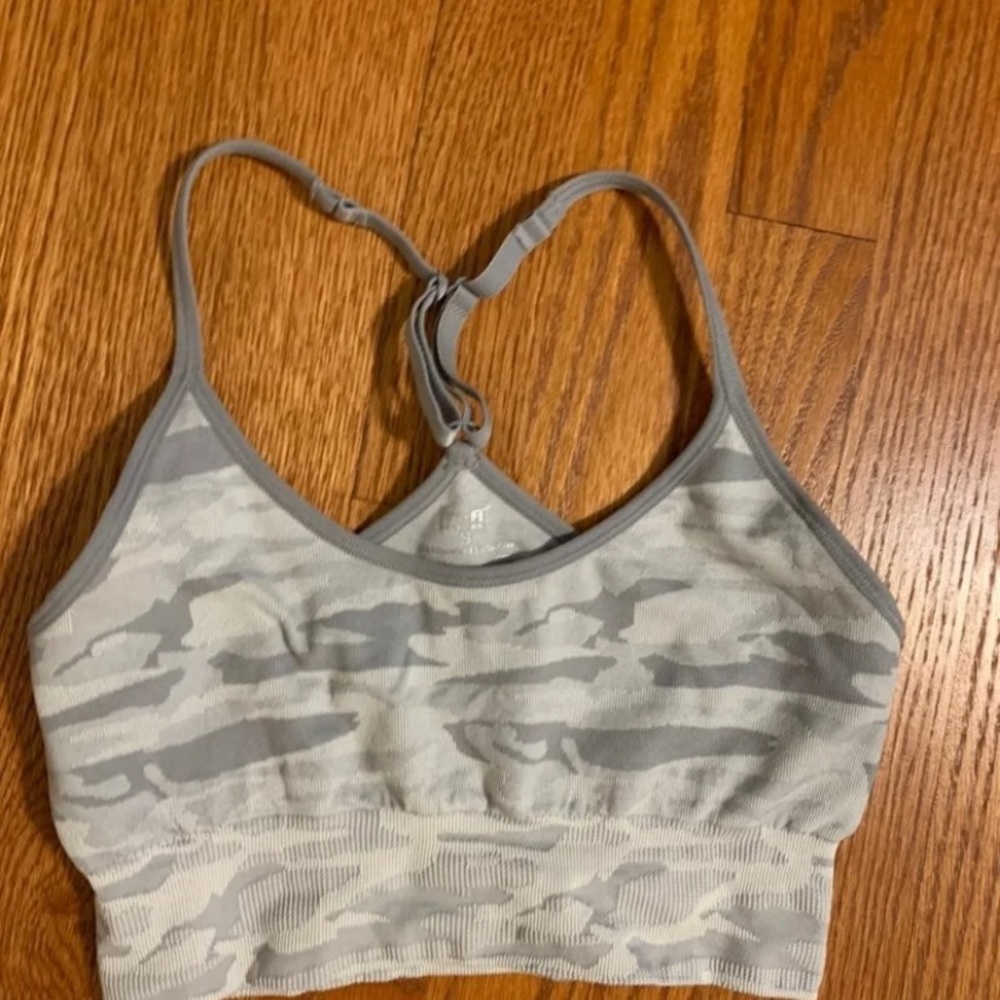 white camo top